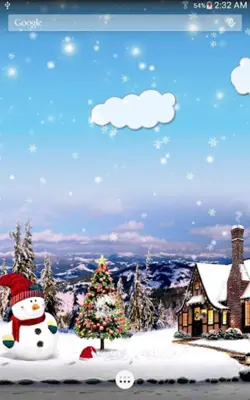 Snowflake Live Wallpaper android App screenshot 5